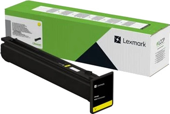 Lexmark Toner 24B7580 Gul (46.900 sider) Original