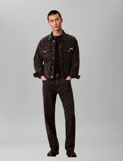 Calvin Klein Jeans 90S Black Emblem Jacquard Trucke Black S Calvin Klein Jeans 90S Black Emblem Jacquard Trucke Black S