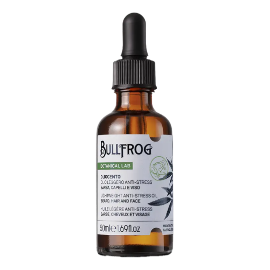 Bullfrog Oliocento Light Antistress Oil skjeggog ansiktsolje