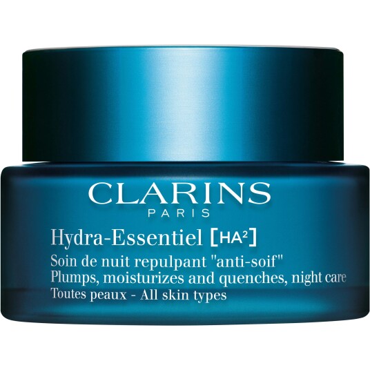 Clarins Hydra-Essentiel Fuktighetsgivende Nattkrem 50 ml for Alle Hudtyper
