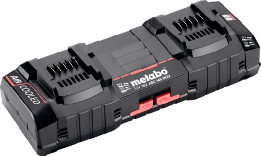 Metabo ASC 145 DUO Dobbel Hurtiglader for 12-36V Li-Ion Batterier Metabo ASC 145 DUO Dobbel Hurtiglader for 12-36V Li-Ion Batterier