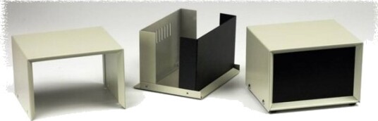 Hammond Electronics 1426V B 305 × 203 × 102 mm Stål Blå Kabinett