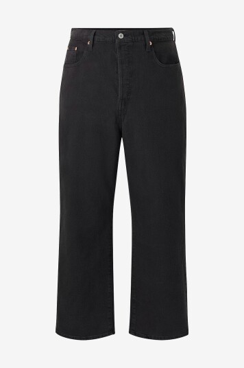 Levi's Plus - Jeans PL Ribcage Straight Ank - Svart