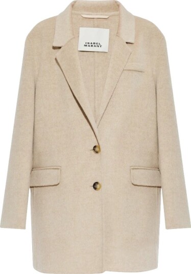 Isabel Marant Dame Frakker Beige S,