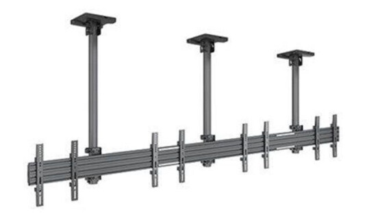 Multibrackets M Pro Series mounting component - single side - for 4 flat panels - black