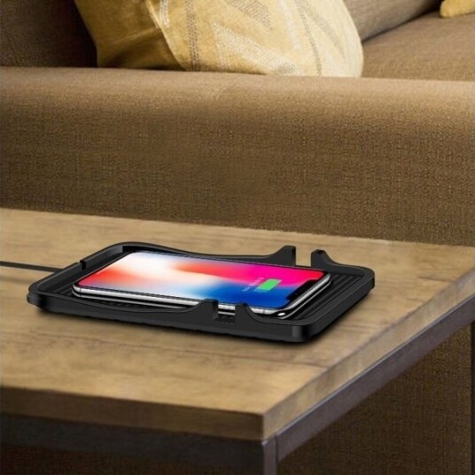 Strado Gravitasjonsfeste Til Skrivebordet For Qi Car Wireless Charger C7