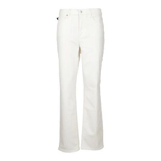 Paige Dame Jeans Hvit W26,