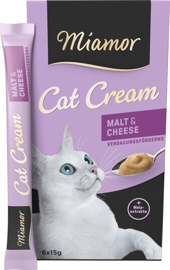 Miamor Cat Snack Maltkrem & Ost 6 X 15 G