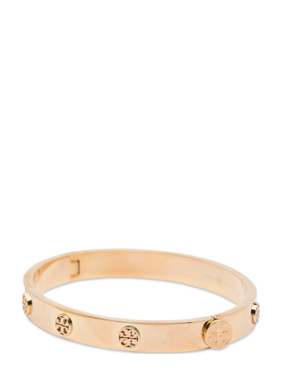 Tory Burch Miller Stud Hinge Bracelet - Gold - L Tory Burch Miller Stud Hinge Bracelet - Gold - L