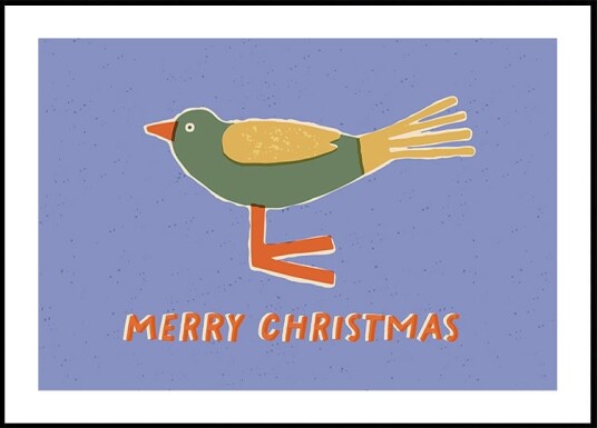 Happy Christmas No.46 Poster Plakat / 50x70cm