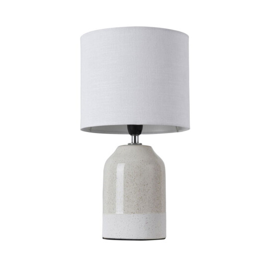 Sandy Glow bordlampe - Hvit