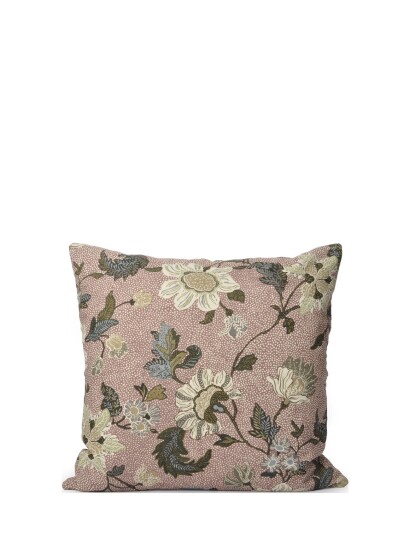 Ceannis C/C 50X50 Dusty Pink Flower Linen Pink Ceannis PINK 50X50CM