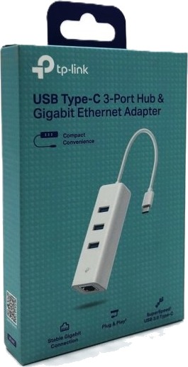 TP Link UE330C V1 USB Hub 3 port 961586