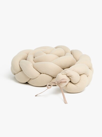 BimbiDreams Flettet Sengekant Linen BimbiDreams Flettet Sengekant Linen