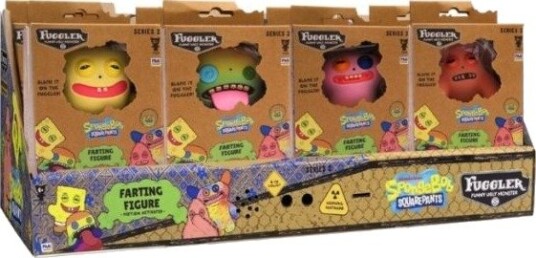 FUGGLER SPONGEBOB FARTING FIGURE 1PK S2 ASS CDU