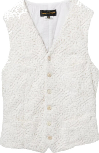 Comme des Garçons Dame Jakker Hvit S,