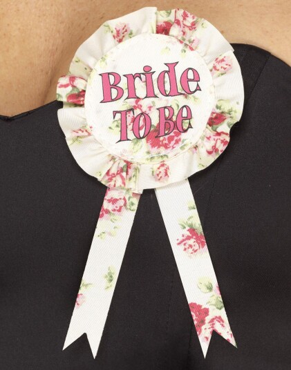 Bride to Be Vintage Preget Rosett