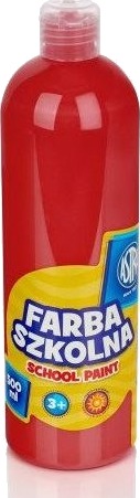 Skolemalingflaske 500 Ml Rød Mørk Astra