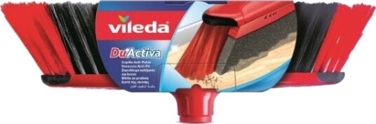 Vileda 151221 Innendørs Sort Grå Rød Myk/Hard Bust Polyetylentereftalat Pet Gummi 1 Stykker 340 Mm