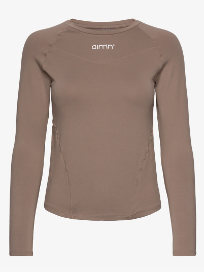 Aim'n Soft Basic Long Sleeve Brun S