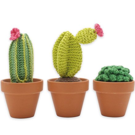 Hardicraft Lag selv/DIY sett Cacti hekling Hardicraft Lag selv/DIY sett Cacti hekling