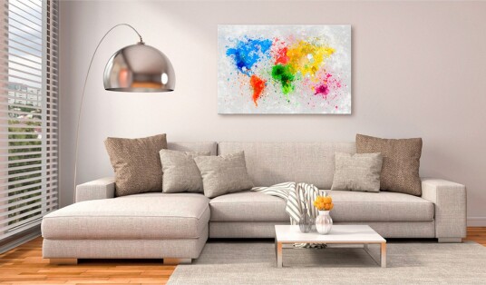 Tavle Expressionism Of The World 90X60 Artgeist sp. z o. o.