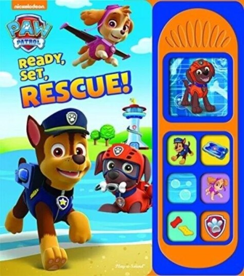 Paw Patrol Ready Set Rescue Sound Book Paw Patrol Ready Set Rescue Sound Book