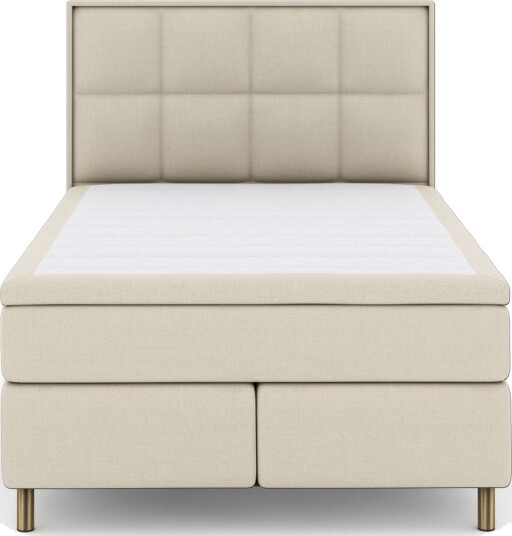 Select No 6 Komplett Sengepakke 140x200 F/M Lateks/Memory Beige/Kobberben