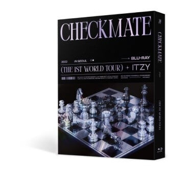 Itzy: Checkmate  1st World Tour In Seoul  Incl. 24pg Photobook, Folded Poster + 5pc Photocard Set