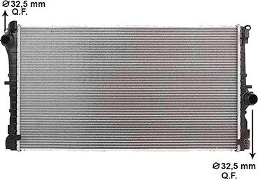 Radiator, motorkjøling VAN WEZEL 06012785