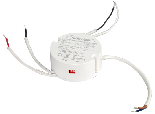 Hide a Lite Round Konverter Dali/Push 350/700 mA 9 W Belysning