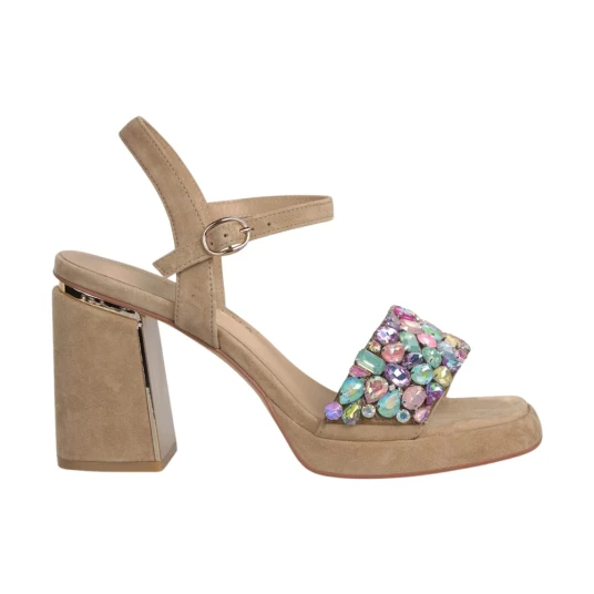 Alma EN Pena Dame Sko Beige 40 EU,