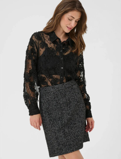 Cream Crrory Shirt - Black - 46