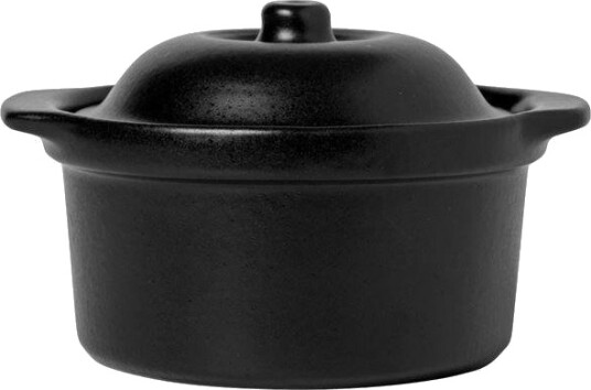 Broste Copenhagen - Vig ovnfast fat m/lokk 24x20,5x8,5 cm antik svart Broste Copenhagen - Vig ovnfast fat m/lokk 24x20,5x8,5 cm antik svart