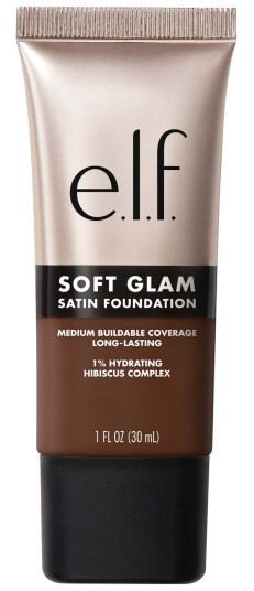 e.l.f. Soft Glam Satin Foundation 63 Rich Warm - Middels Dekning med Satengfinish
