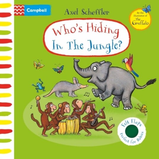 Who'S Hiding In The Jungle? Av Campbell Books
