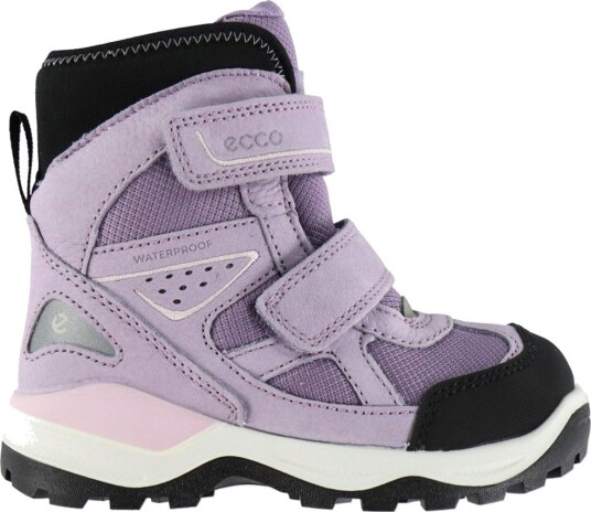 Ecco Vintersko Tex Snow Mountain Svart/Lyslilla Ecco 28 Vinterstøvler