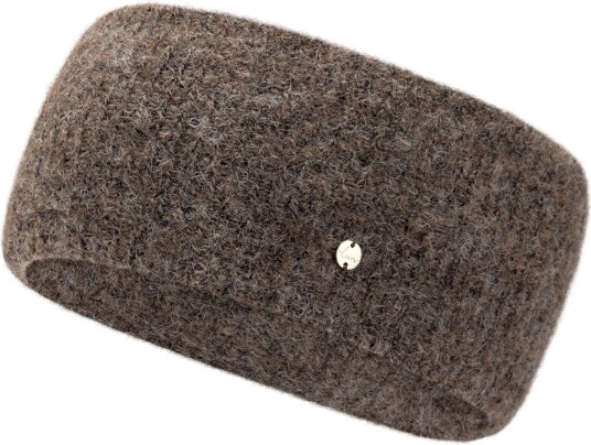 Lun Wear pannebånd med ull brun 1 stk