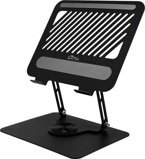 Roto Ergonomisk laptopstativ Justerbart aluminium Svart Roto Ergonomisk laptopstativ Justerbart aluminium Svart