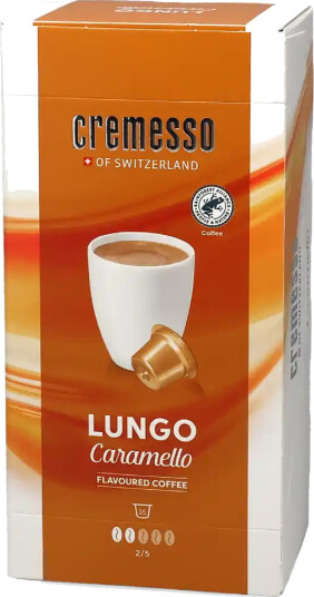 Cremesso | Lungo Caramello 16 kapsler til Cremesso