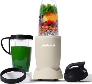 Nutribullet Pro 900 W Smoothieblender 900 ml Beige NB907MASN Nutribullet Pro 900 W Smoothieblender 900 ml Beige NB907MASN