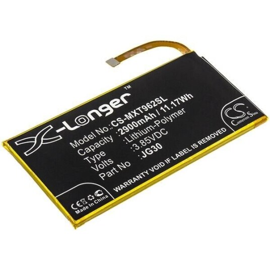 Motorola XT1962-4 batteri (2900 mAh 3.85 V, Sort) Motorola XT1962-4 batteri (2900 mAh 3.85 V, Sort)