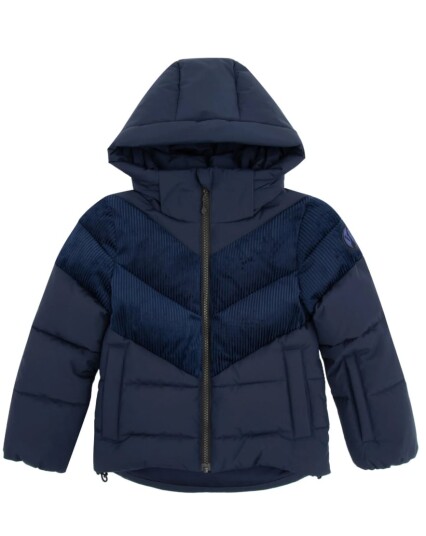 WoolLand Voss Ski Jakke Barn Blue Ink 110 116