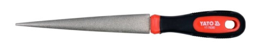 Yato Yt-76080, Fil, Rund Fil, Sort, Rød, 15 Cm, 250 Mm Yato Yt-76080, Fil, Rund Fil, Sort, Rød, 15 Cm, 250 Mm