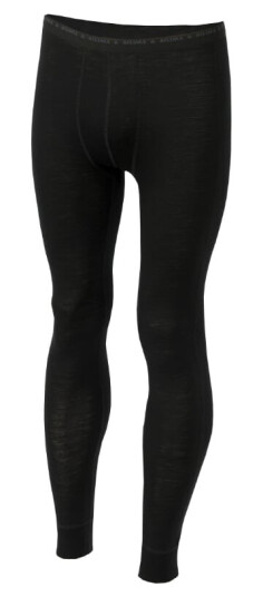 Aclima LightWool 140 Longs, Herre Jet Black L
