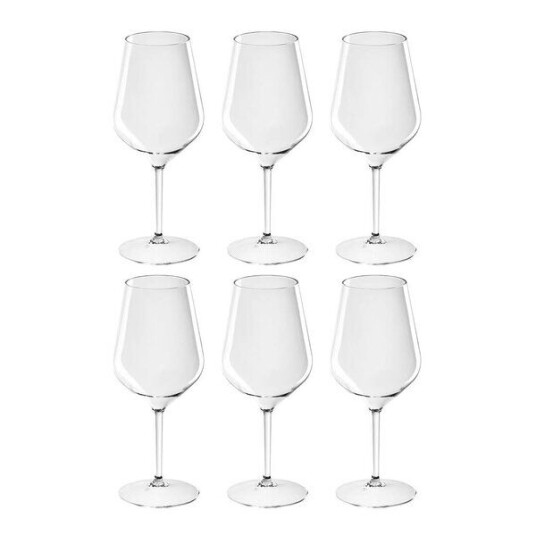 Quattro Backstage vinglass 47 cl 6 stk tritanplast Quattro Backstage vinglass 47 cl 6 stk tritanplast