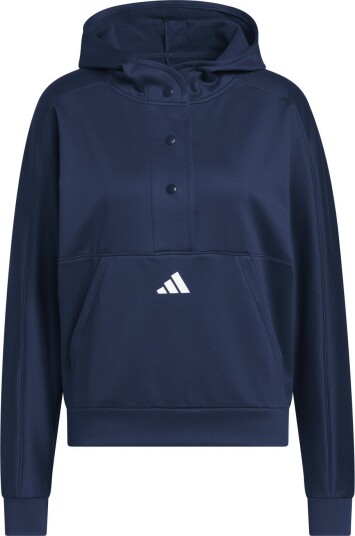 Adidas W Btc Cw Hdy Blå Golfgenser dame CollegiateNavy Medium
