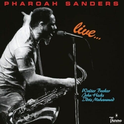 Pharoah Sanders  Live  LP/Vinyl