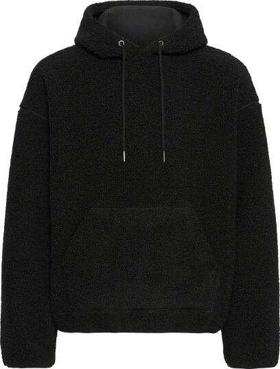 Blend Bhlink Teddy Hood Sweat   BLACK BEAUTY   3XL