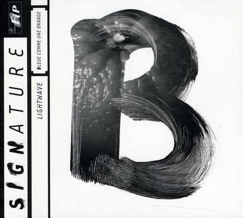 Lightwave  Bleue Comme Une Orange  CD